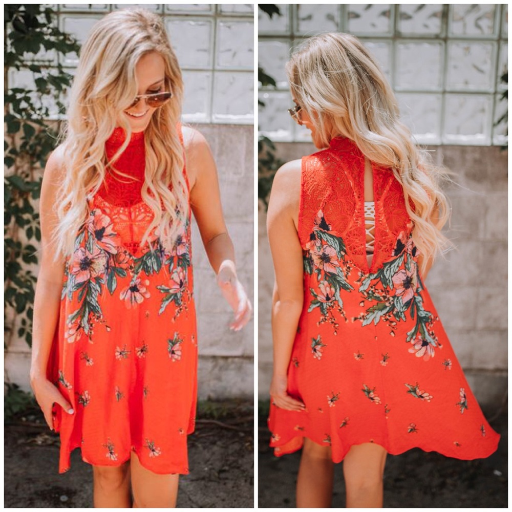 nwt // free people marsha lace slip dress - Picture 7 of 7